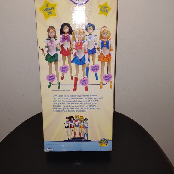 Sailor Mercury 17" Adventure Doll from 2000 Licensed by DiC Entertainment NIB - Picture 9 of 11
